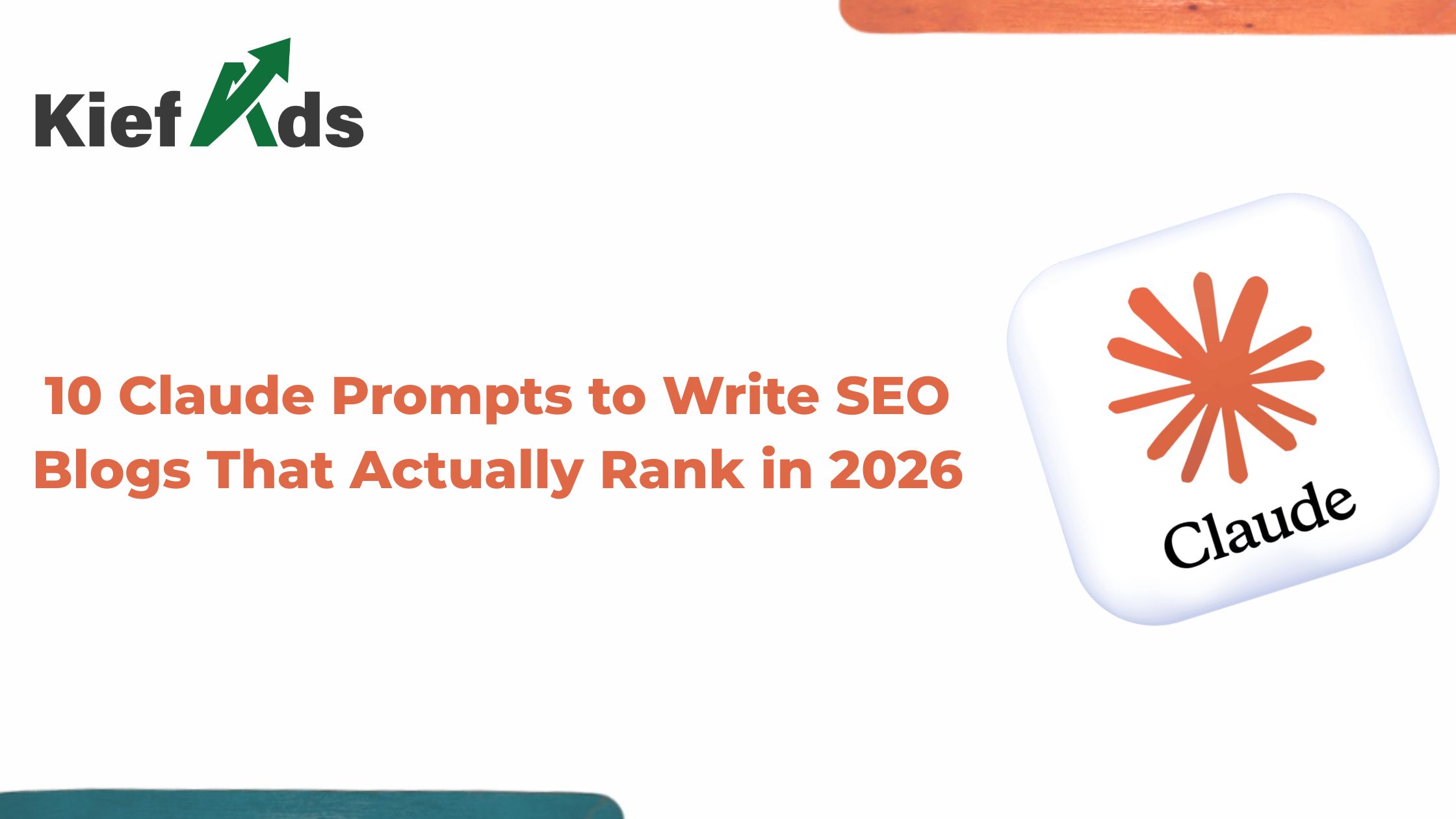 10 Claude Prompts to Write SEO Blogs That Actually Rank in 2026