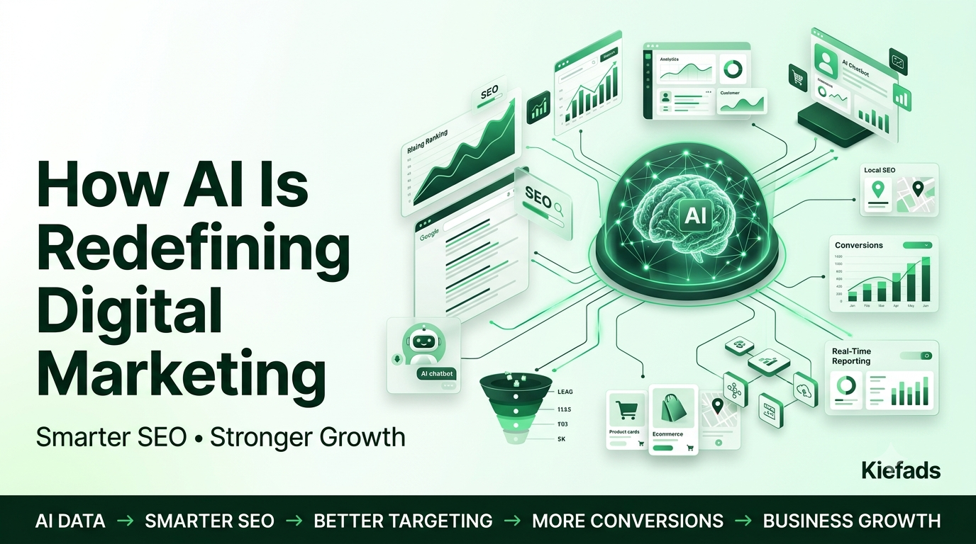 How AI Is Redefining Digital Marketing: Smarter SEO, Stronger Growth