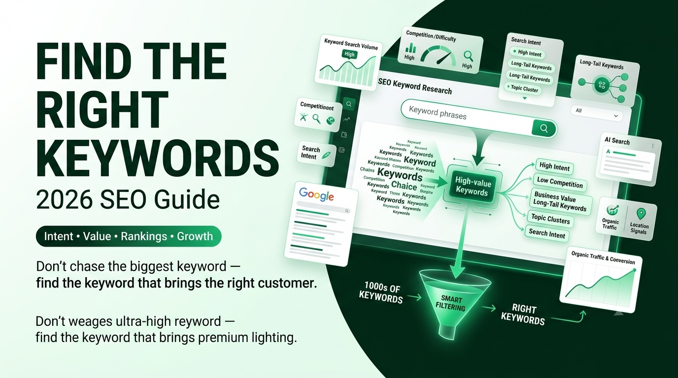 How to Find the Right Keywords for Your Business (2026 Guide)