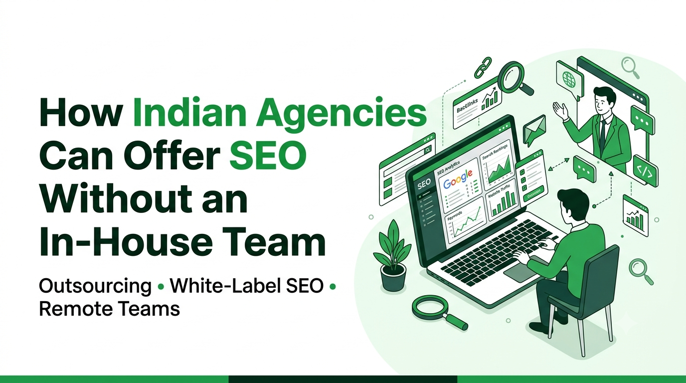 How Can Indian Agencies Offer SEO Services Without Building an In-House Team?