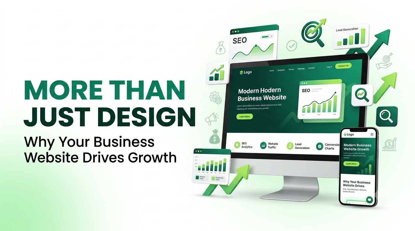 Why a Business Website Is More Than Just Design in India