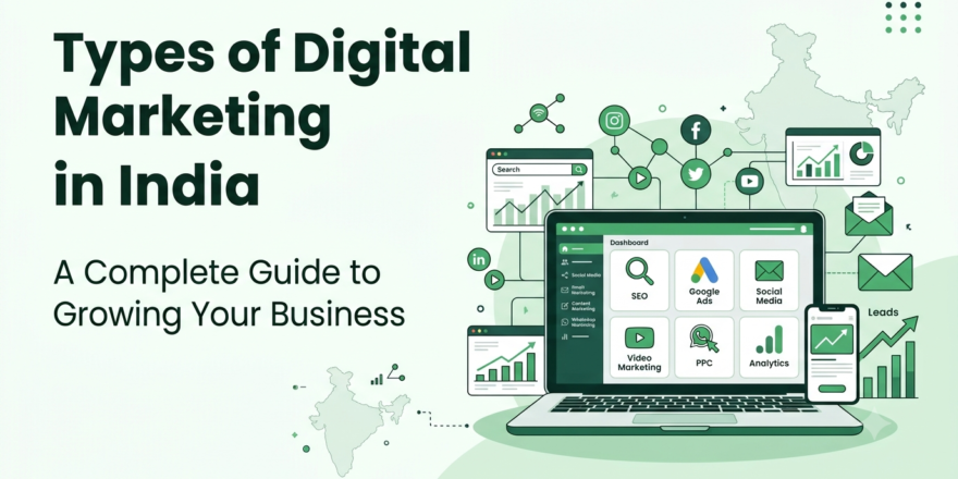 Types of Digital Marketing in India: A Complete Guide to Growing Your Business with Kiefads
