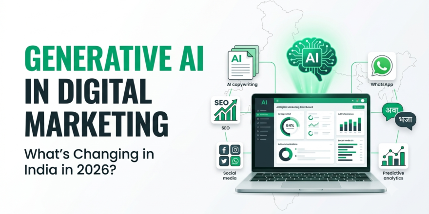 How Generative AI Is Transforming Digital Marketing in India in 2026