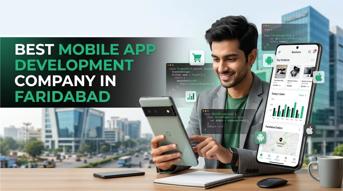 Best Mobile App Development Company in Faridabad, India: Services, Cost, Process & 2026 Guide