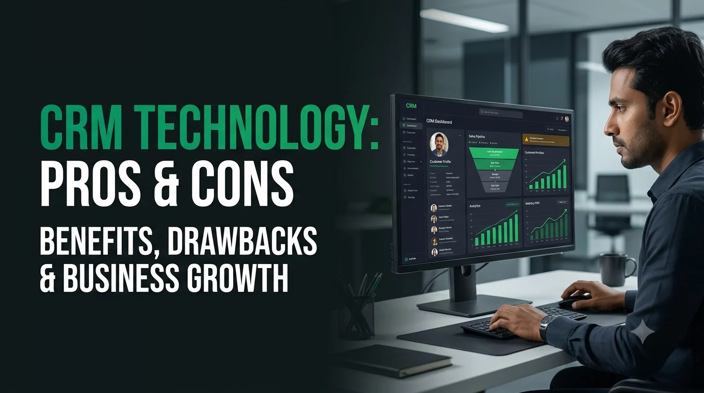 What Are the Benefits and Drawbacks Associated with CRM Technology?
