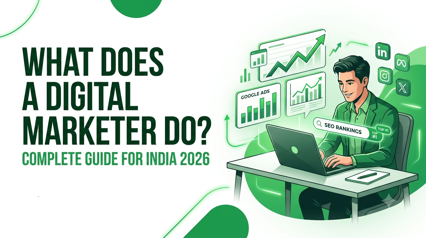 What Does a Digital Marketer Do? A Complete Guide for India (2026)
