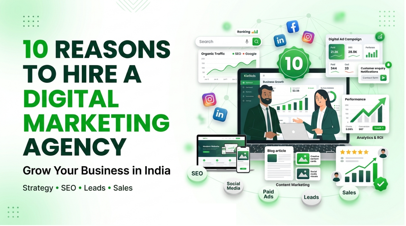 10 Reasons a Digital Marketing Agency Can Help Your Business Succeed in India