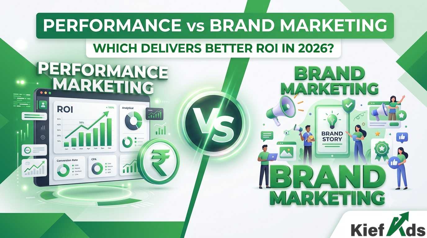 Performance Marketing vs. Brand Marketing: Which Delivers Better ROI in India in 2026?