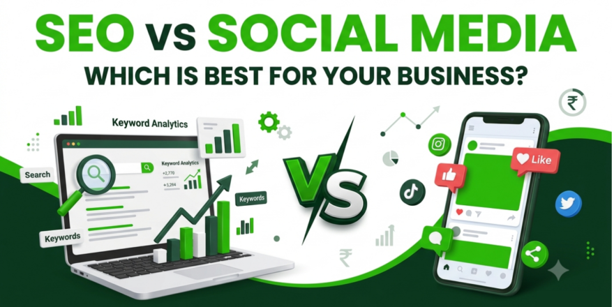 SEO vs Social Media: Which Strategy Is Right for Your Business in India?