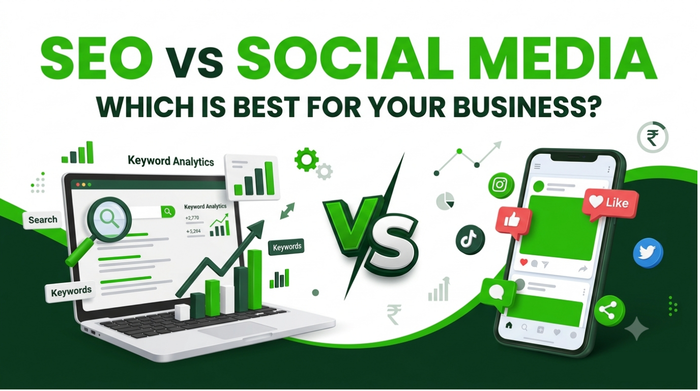 SEO vs Social Media: Which Strategy Is Right for Your Business in India?